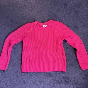 Knit crewneck sweater
